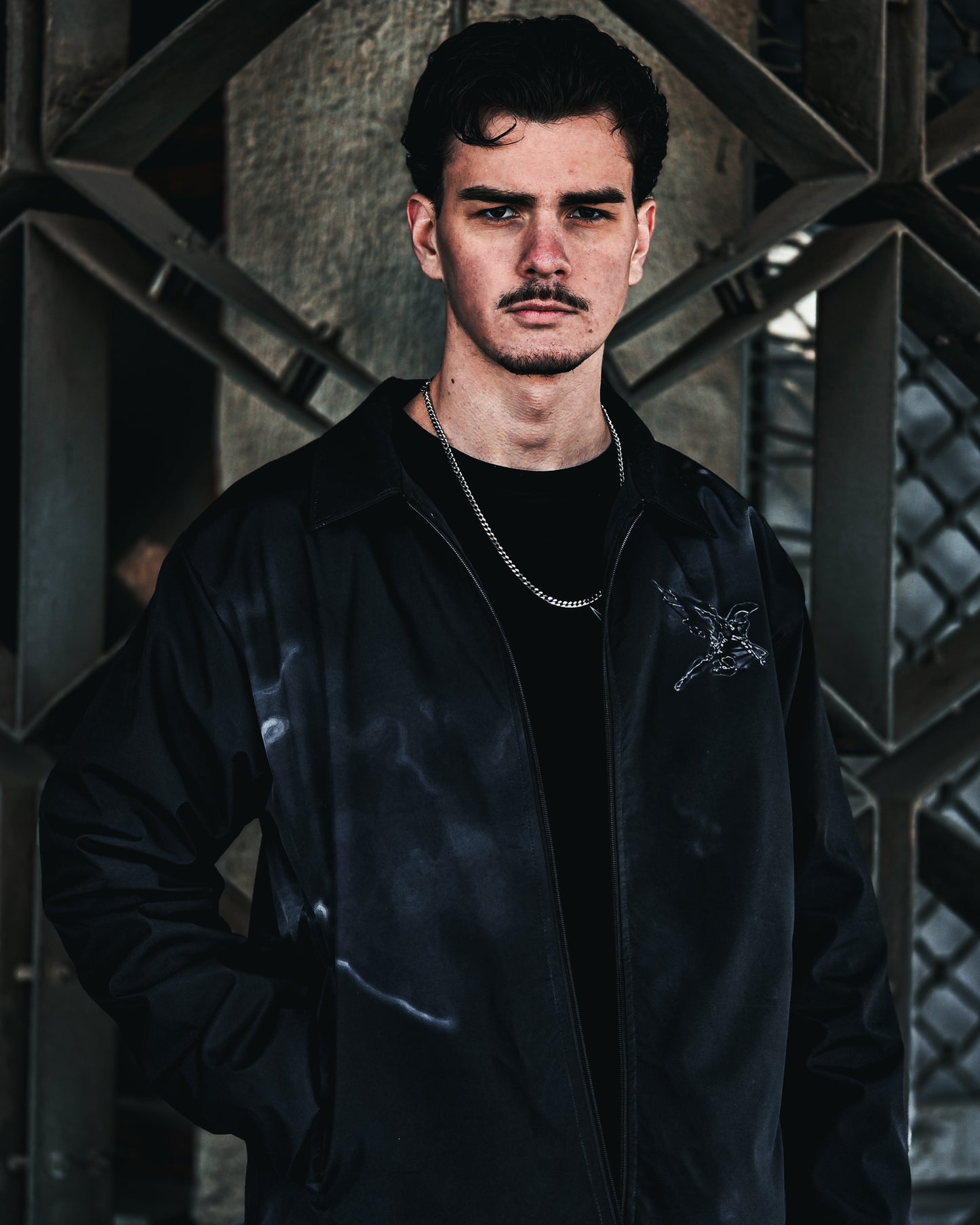 GLOWING AURA BLACK JACKEET