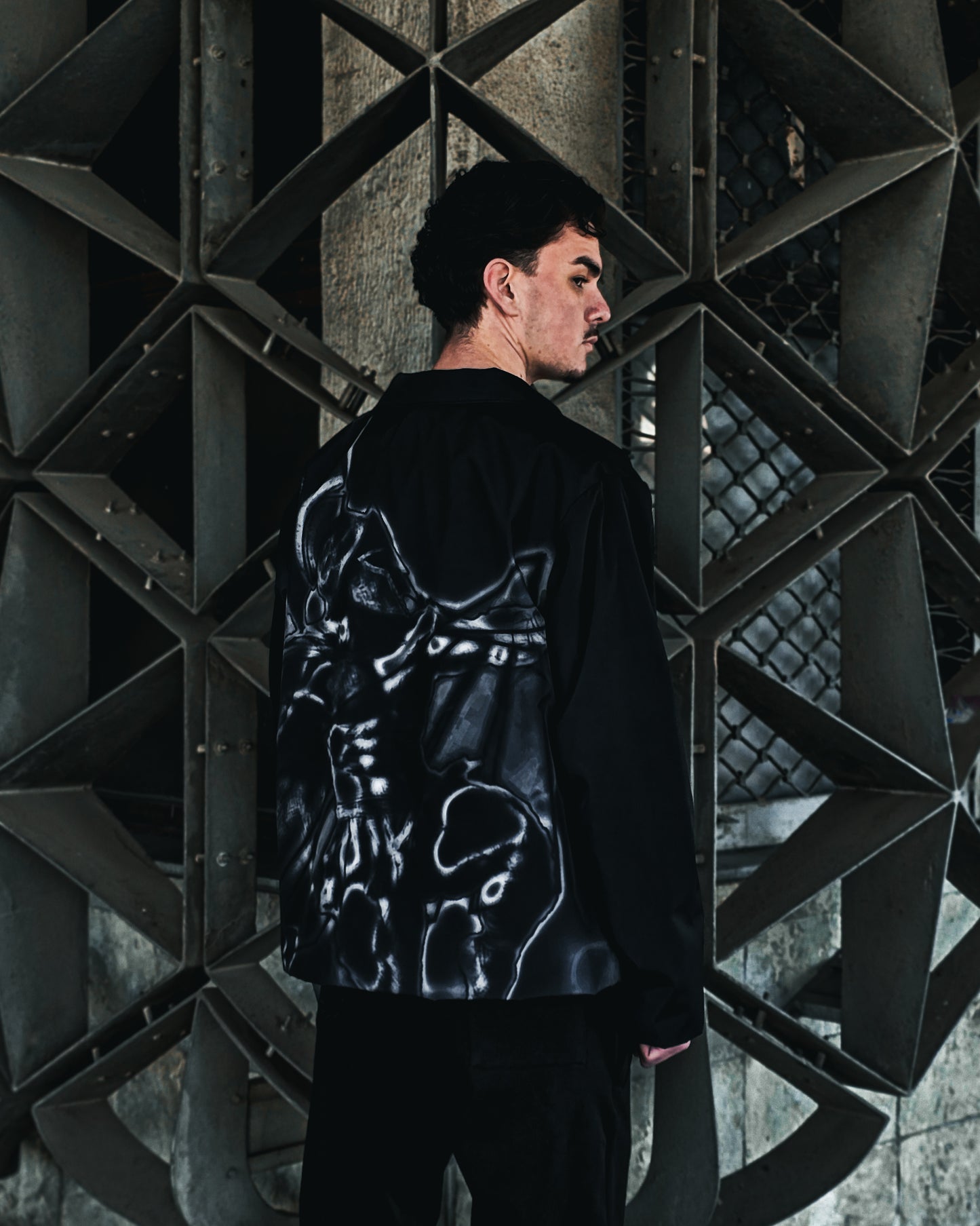 GLOWING AURA BLACK JACKEET