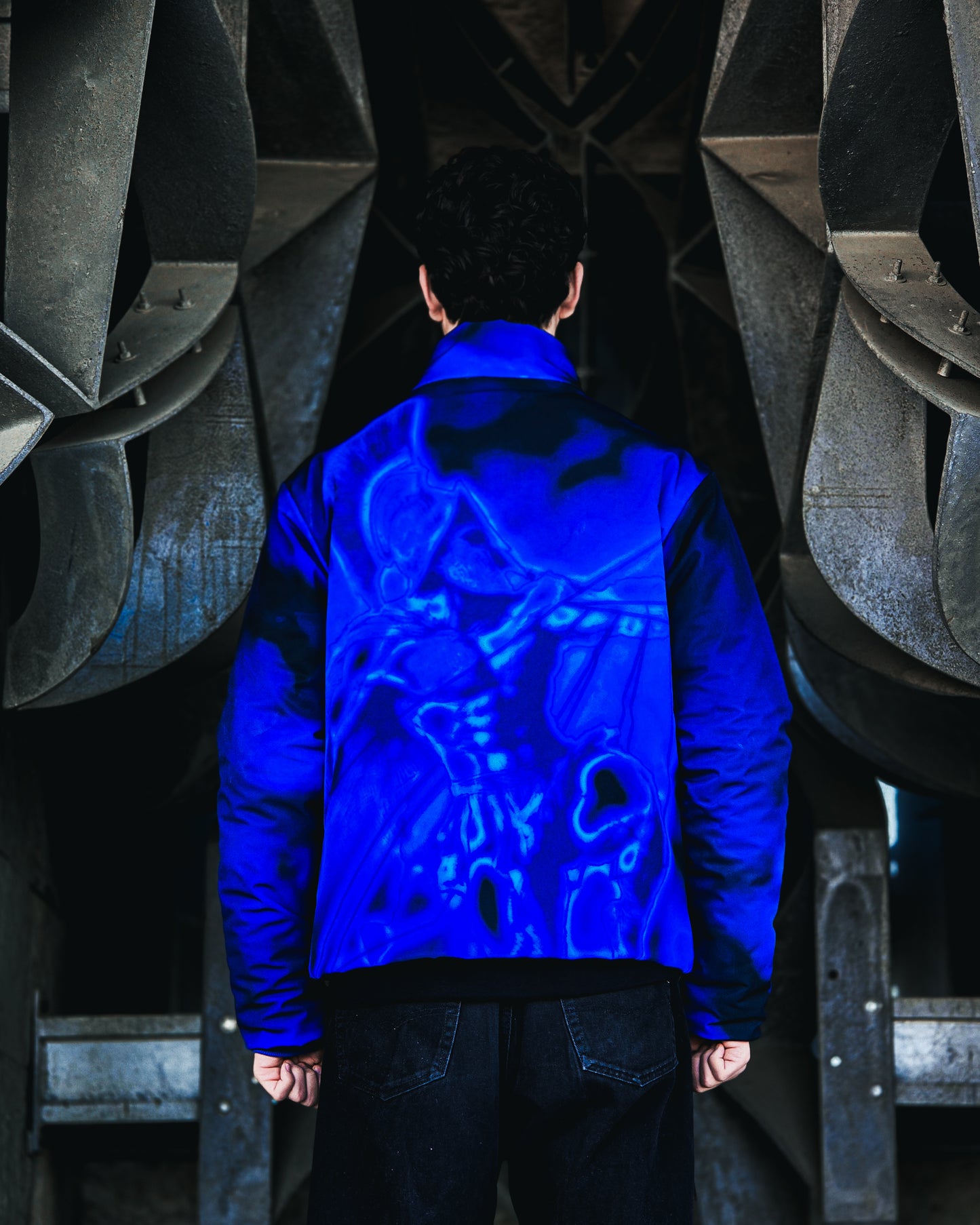 GLOWING AURA BLUE JACKET