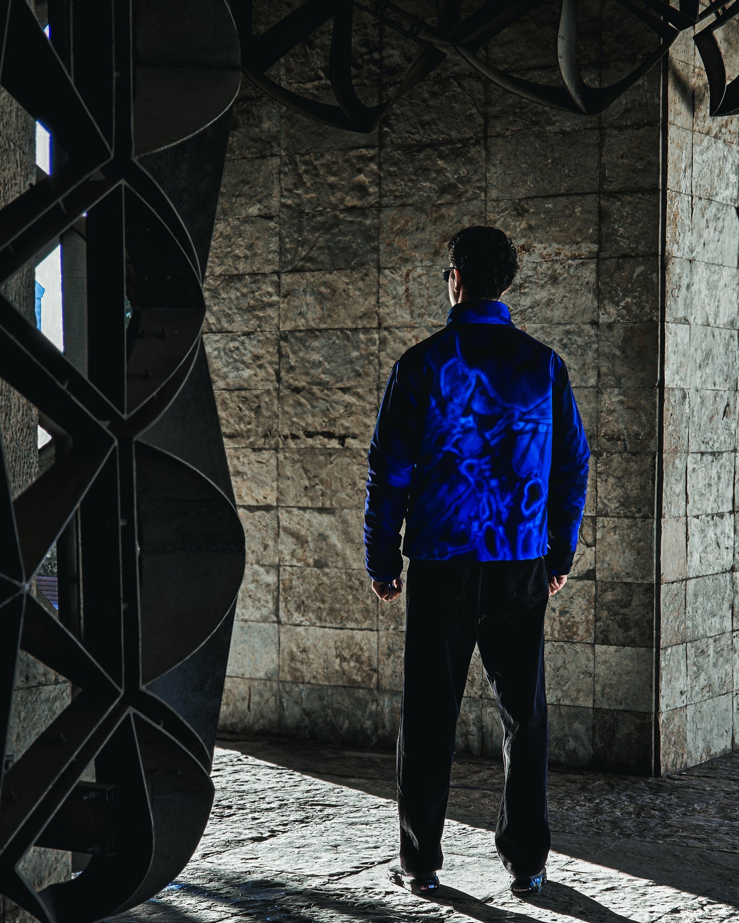 GLOWING AURA BLUE JACKET