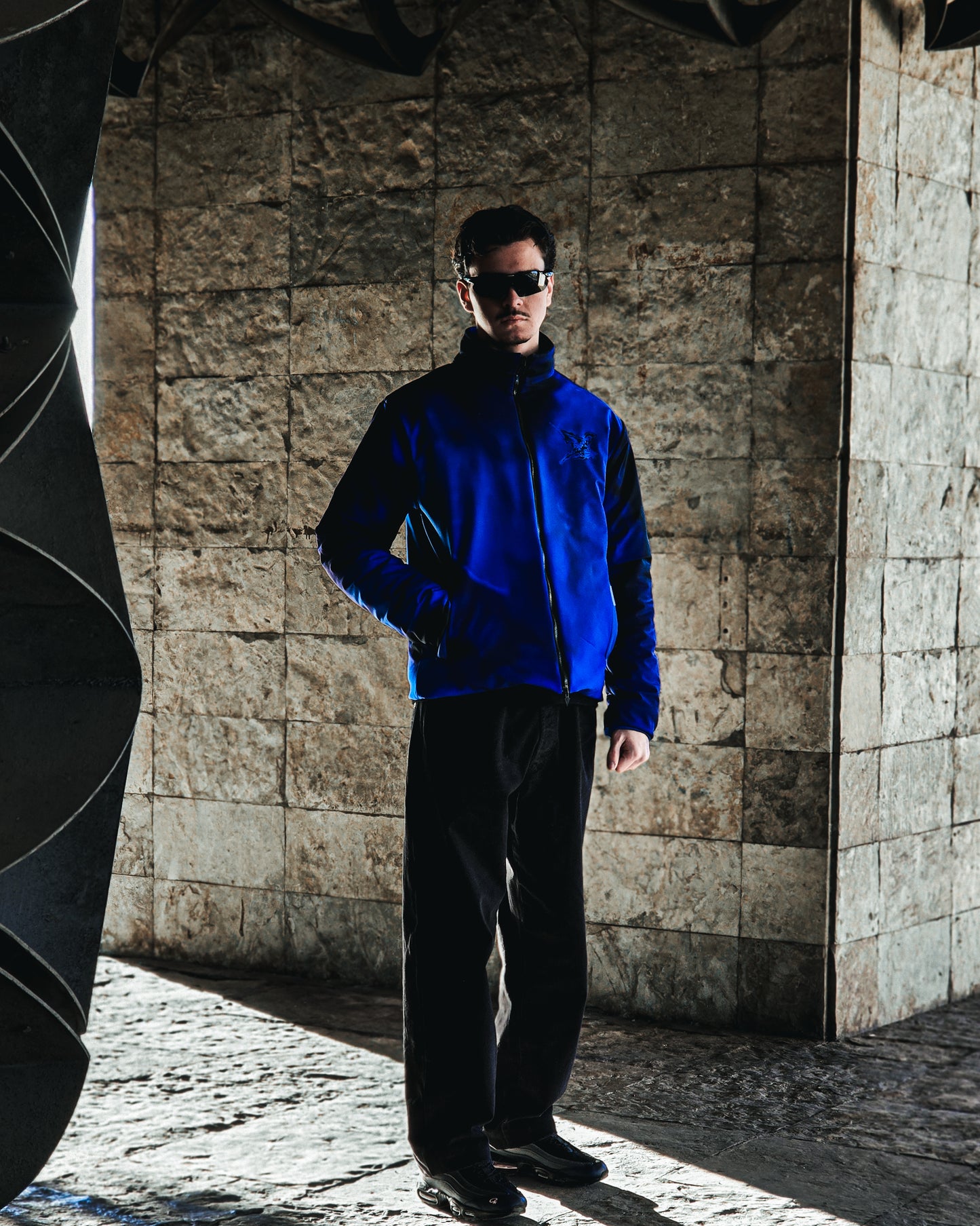 GLOWING AURA BLUE JACKET