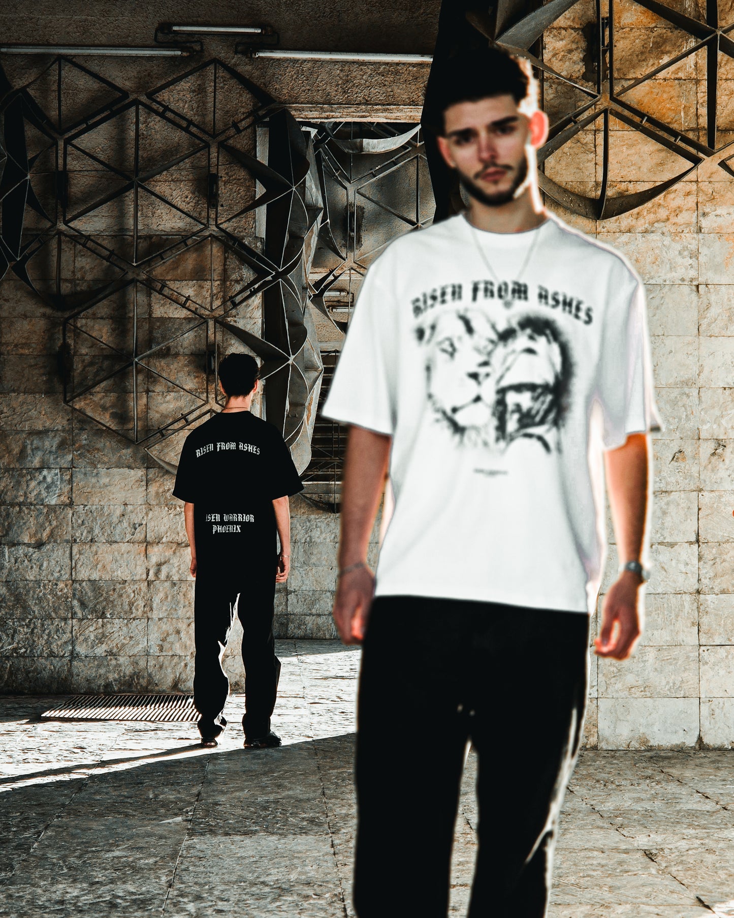 RISEN WARRIOR WHITE TEE