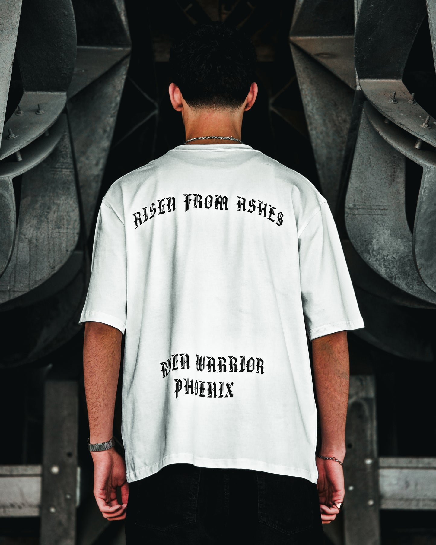 RISEN WARRIOR WHITE TEE