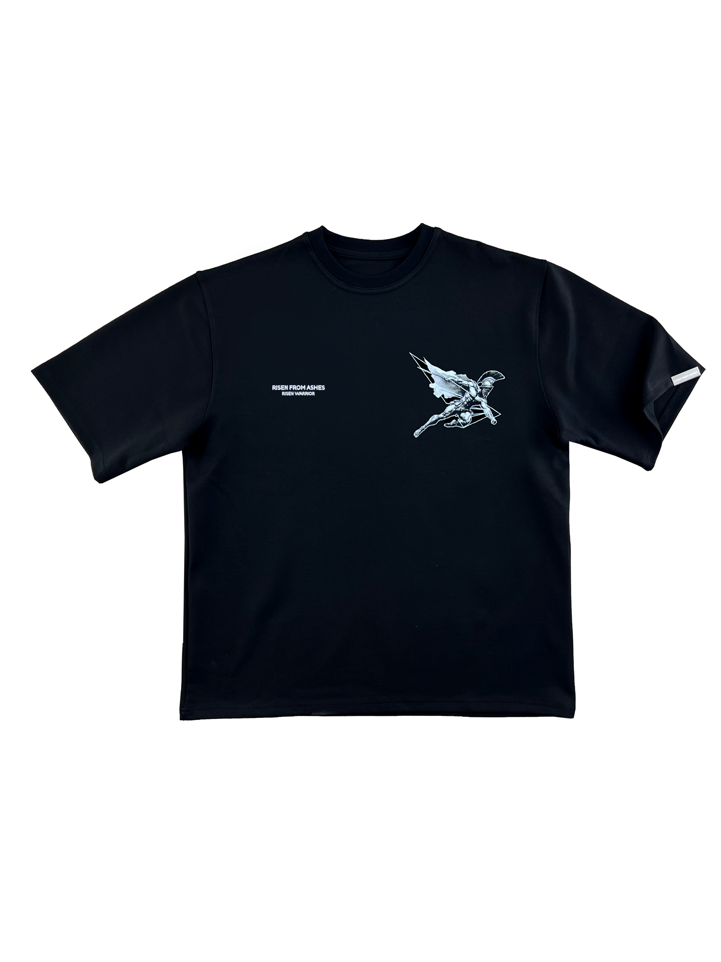 RISEN WARRIOR BLACK TEE