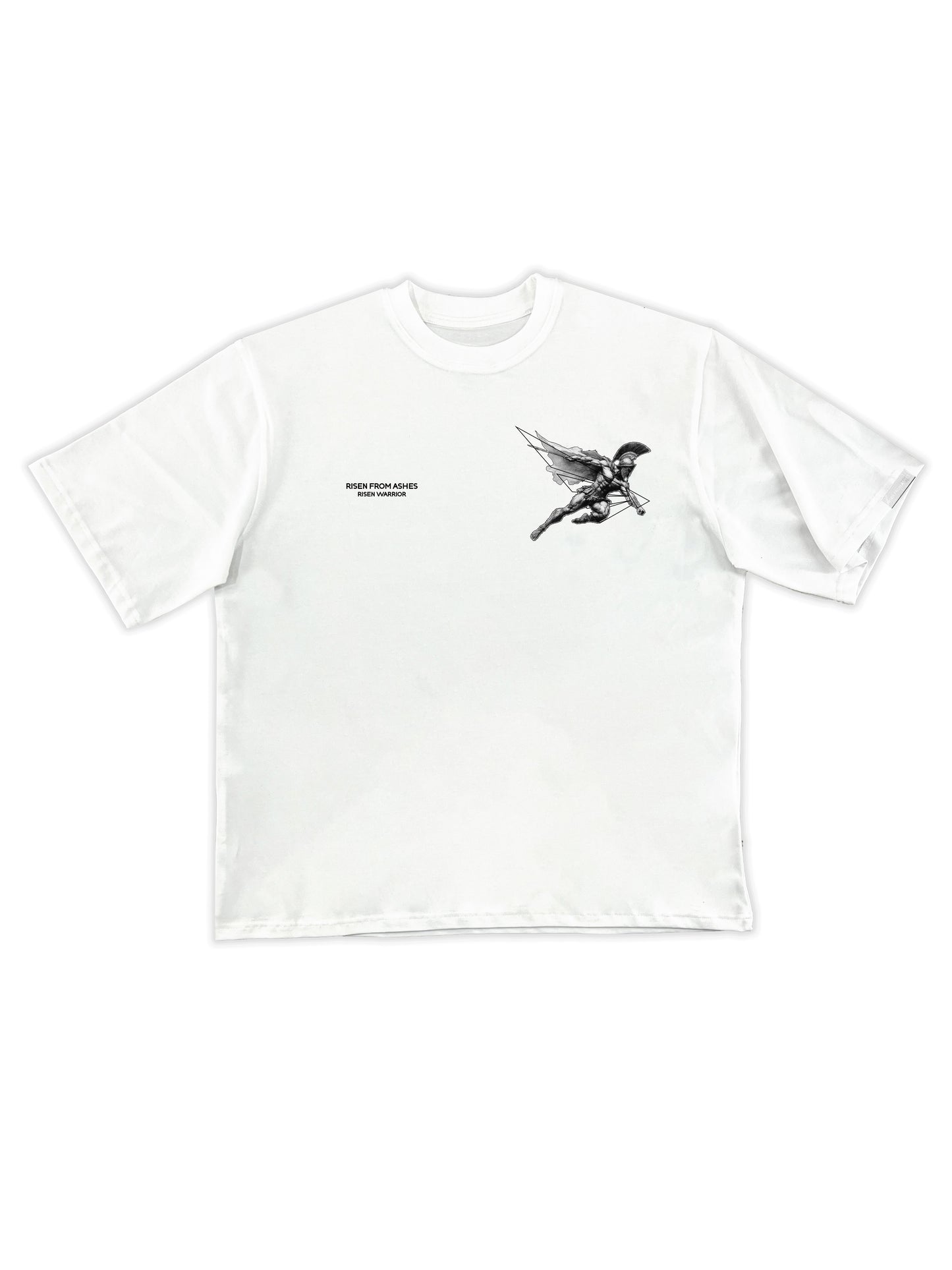 RISEN WARRIOR WHITE TEE