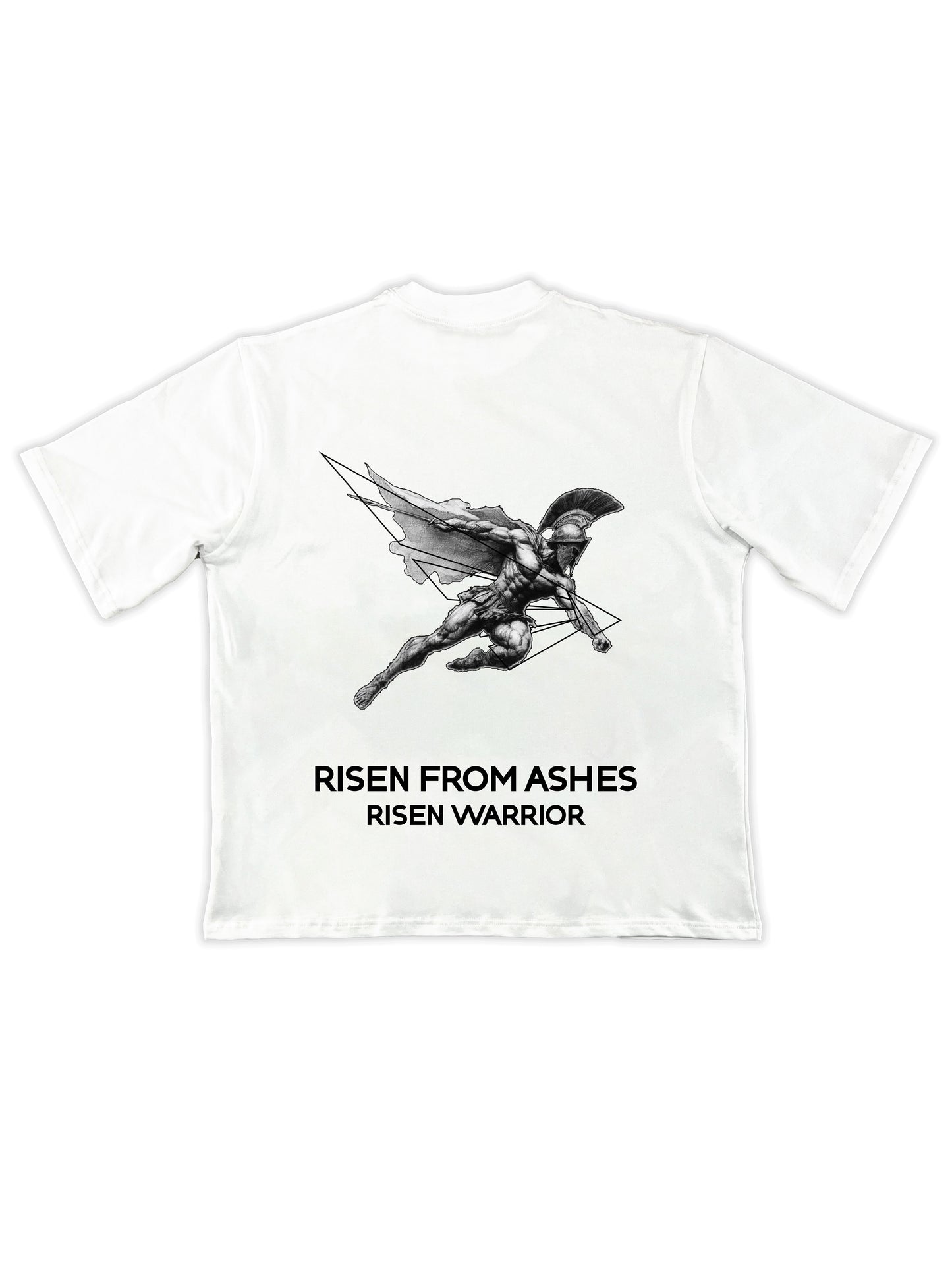 RISEN WARRIOR WHITE TEE