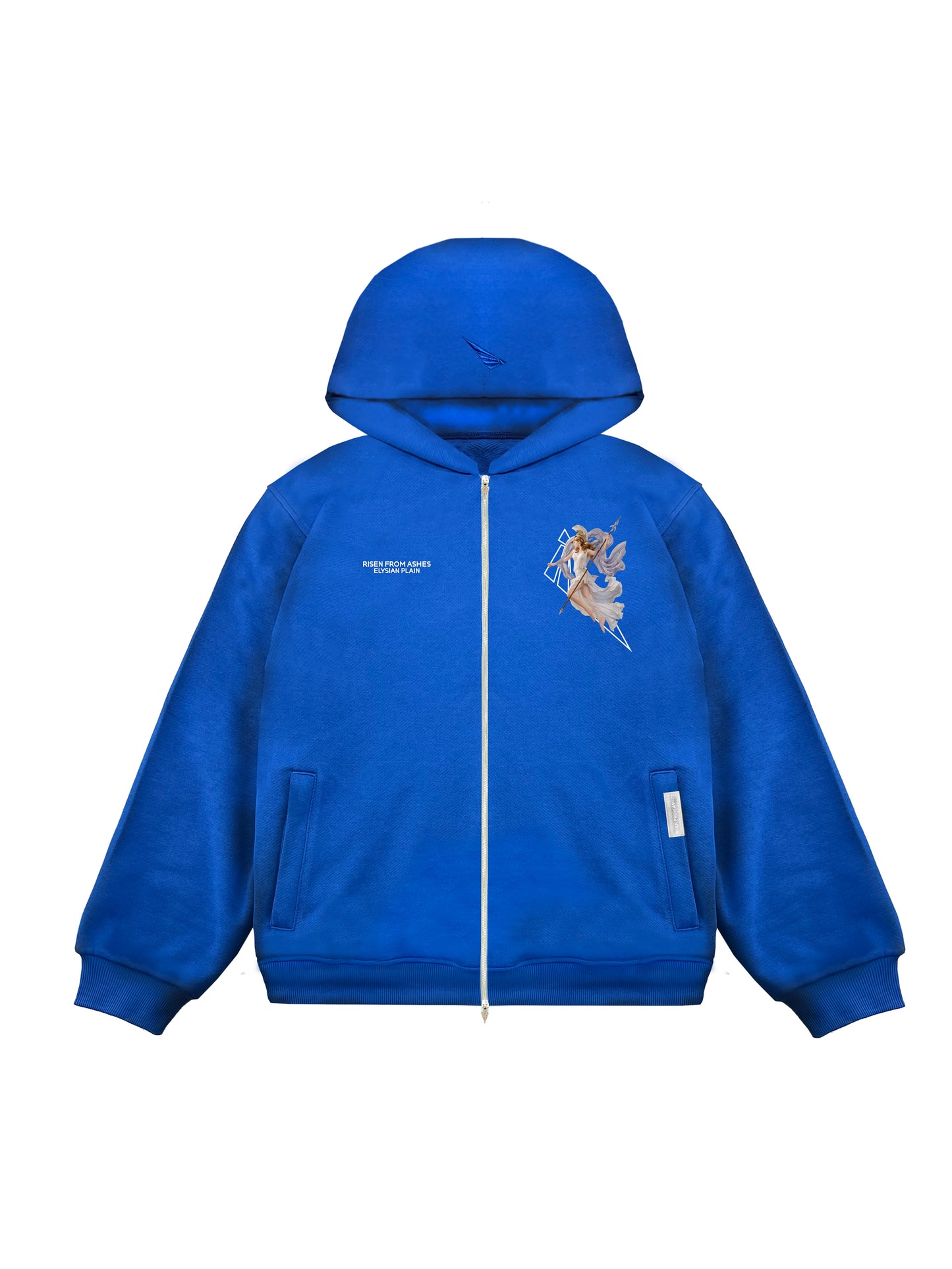 ELYSIAN PLAIN ZIPP-UP HOODIE
