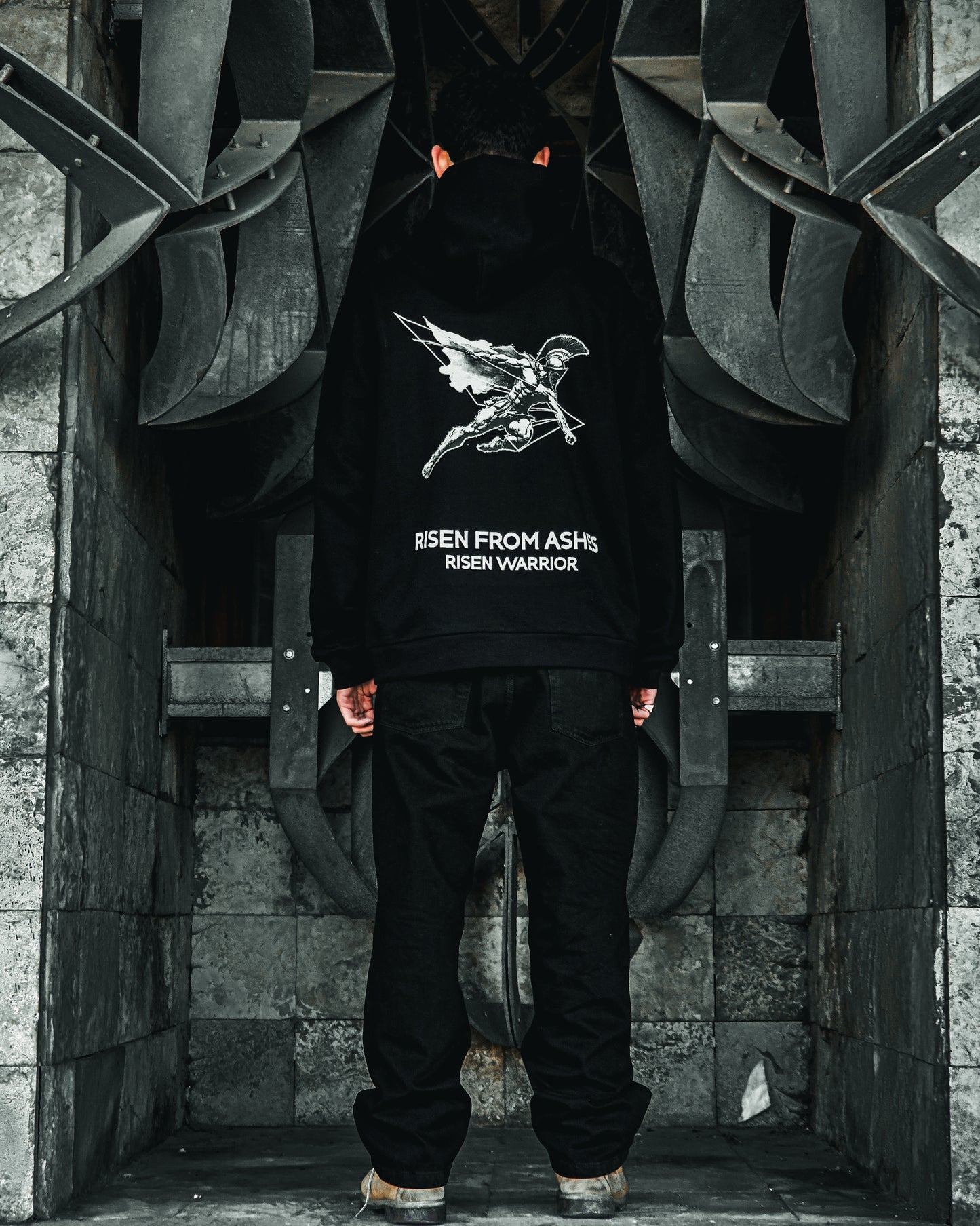 RISEN FROM ASHES - RISEN WARRIOR HOODIE