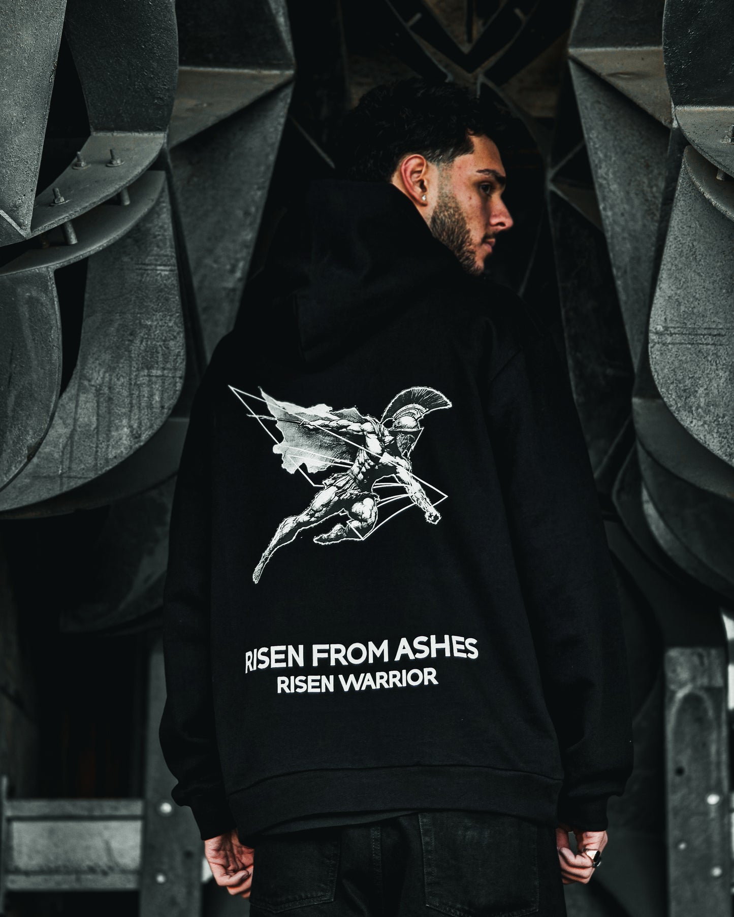 RISEN FROM ASHES - RISEN WARRIOR HOODIE