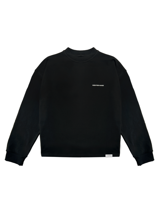 AUTHENTICUM LIGHT BLACK SWEATSHIRT V1